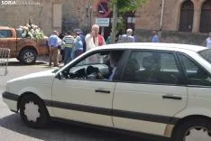 Una imagen de San Cristóbal en la capital. /SN