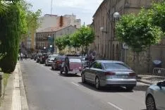 Una imagen de San Cristóbal en la capital. /SN