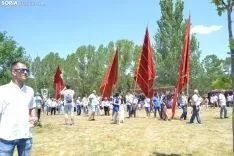 Una imagen de la romería de esta mañana en Cabrejas. /SN