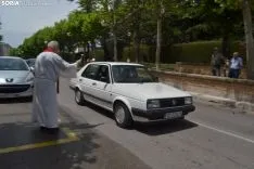 Una imagen de San Cristóbal en la capital. /SN
