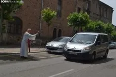 Una imagen de San Cristóbal en la capital. /SN