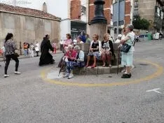 Una imagen de la procesión este martes. /SN