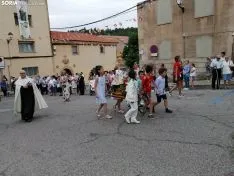 Una imagen de la procesión este martes. /SN