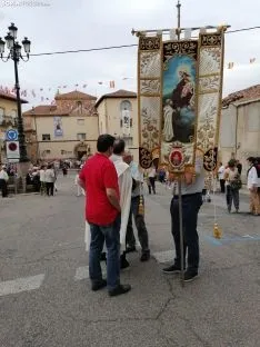 Una imagen de la procesión este martes. /SN