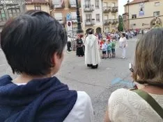 Una imagen de la procesión este martes. /SN