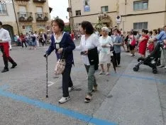 Una imagen de la procesión este martes. /SN