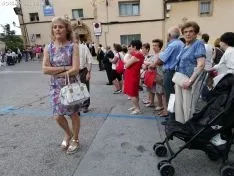 Una imagen de la procesión este martes. /SN