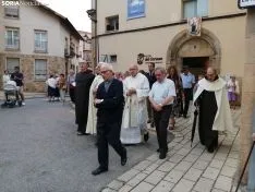 Una imagen de la procesión este martes. /SN