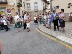 Una imagen de la procesión este martes. /SN