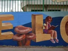 Foto 3 - Tardelcuende tambi&eacute;n se suma a los murales urbanos