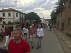 Celebración de la Virgen del Castillo en El Royo. 