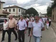 Celebración de la Virgen del Castillo en El Royo. 