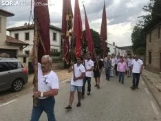 Celebración de la Virgen del Castillo en El Royo. 