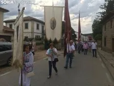 Celebración de la Virgen del Castillo en El Royo. 