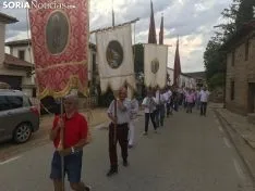 Celebración de la Virgen del Castillo en El Royo. 
