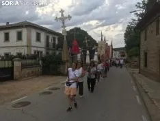 Celebración de la Virgen del Castillo en El Royo. 
