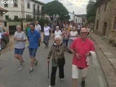 Celebración de la Virgen del Castillo en El Royo. 