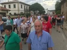 Celebración de la Virgen del Castillo en El Royo. 