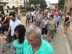 Celebración de la Virgen del Castillo en El Royo. 