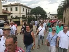 Celebración de la Virgen del Castillo en El Royo. 