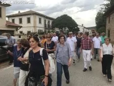 Celebración de la Virgen del Castillo en El Royo. 