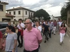 Celebración de la Virgen del Castillo en El Royo. 