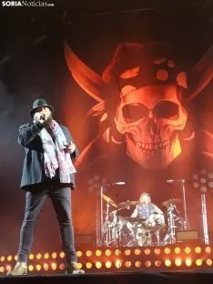 Marea toca en directo en Almazán.