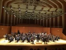 Imágenes de la actuación de la Banda en Valencia.