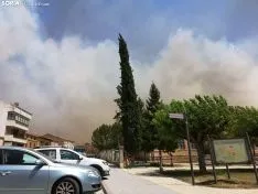 Incendio en San Esteban de Gormaz.