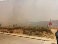 Incendio en San Esteban de Gormaz.
