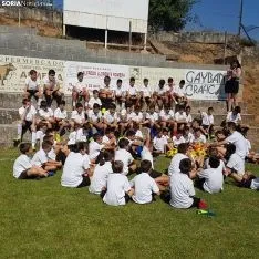Una imagen del campo de La Ermita en Abejar este sábado. /SN