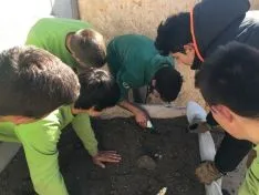 Foto 4 - V&Iacute;DEO: Los alumnos del Pico Frentes desarrollan un invernadero pasivo para huertos escolares