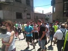 Una imagen de la ronda de este jueves en Duruelo. /SN