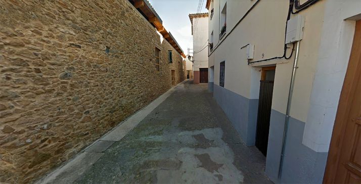 La calle Mezquitas, en Ágreda, testimonio del pasado musulmán de la Villa de las Tres Culturas. 