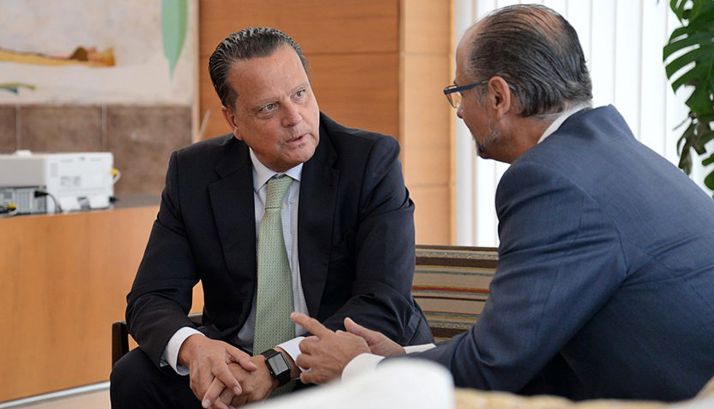 Mario Amilivia (izda.) y Luis Fuentes. /CCyL