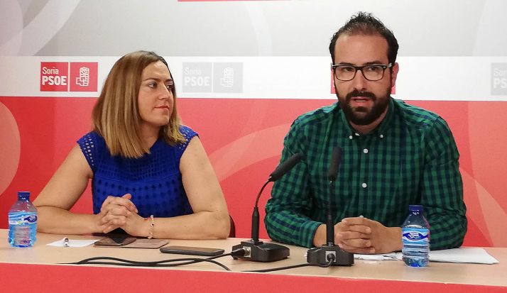 Virginia Barcones y Ángel Hernández. 
