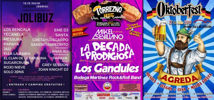 Tres festivales de música copan la actividad cultural de julio en Ágreda