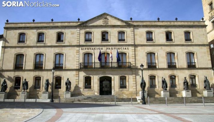 El Palacio Provincial, sede de la Diputación de Soria. /SN