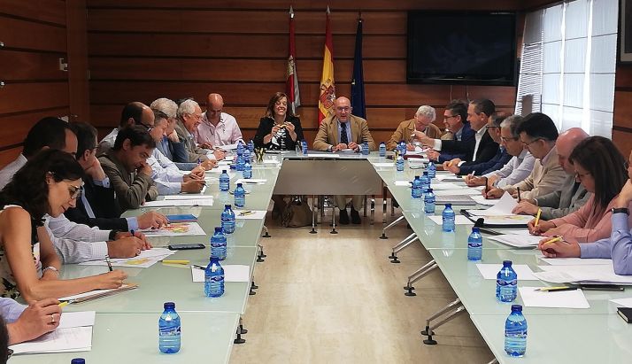Una imagen de la reunión del Grupo de Trabajo Interadministrativo. /Jta.