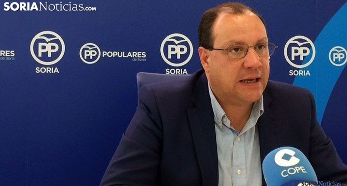 Pedro Antonio Heras, procurador soriano del PP en las Cortes regionales. /SN 