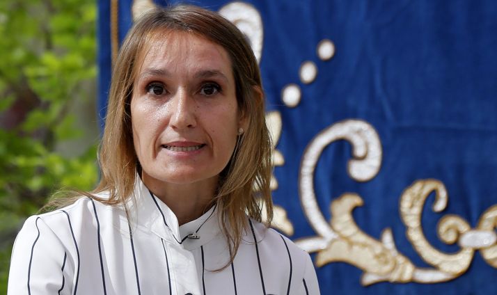 Rocío Lucas, este miércoles tras tomar posesión al frente de Educación. /Jta.