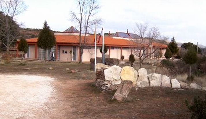 Exterior del museo y centro de interpretación de Tiermes. 