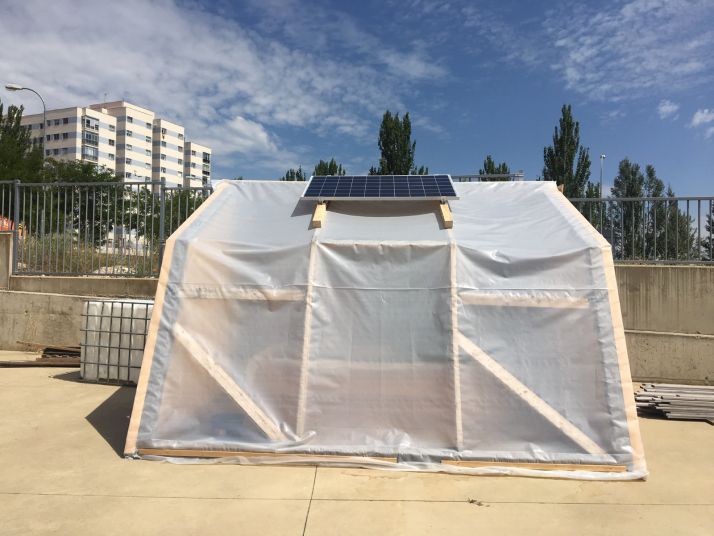 V&Iacute;DEO: Los alumnos del Pico Frentes desarrollan un invernadero pasivo para huertos escolares