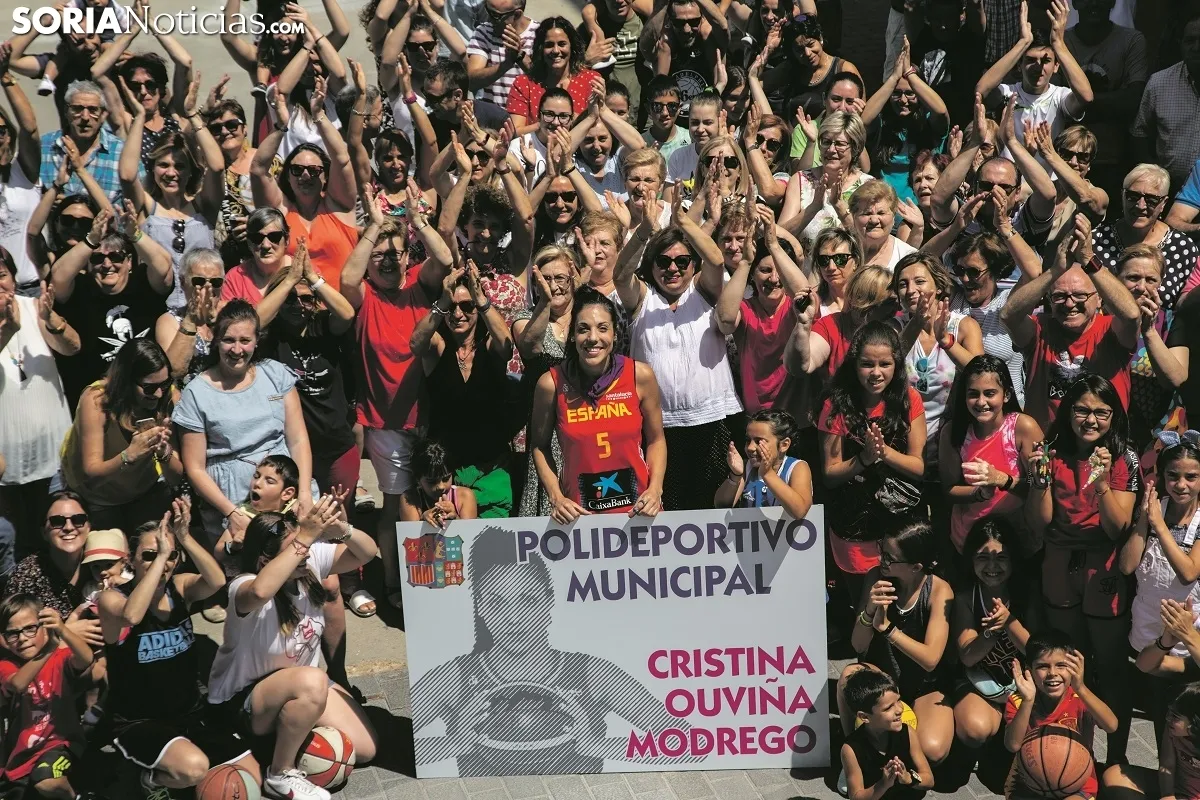 Cristina Ouviña, la niña de los ojos de Borobia. María Ferrer