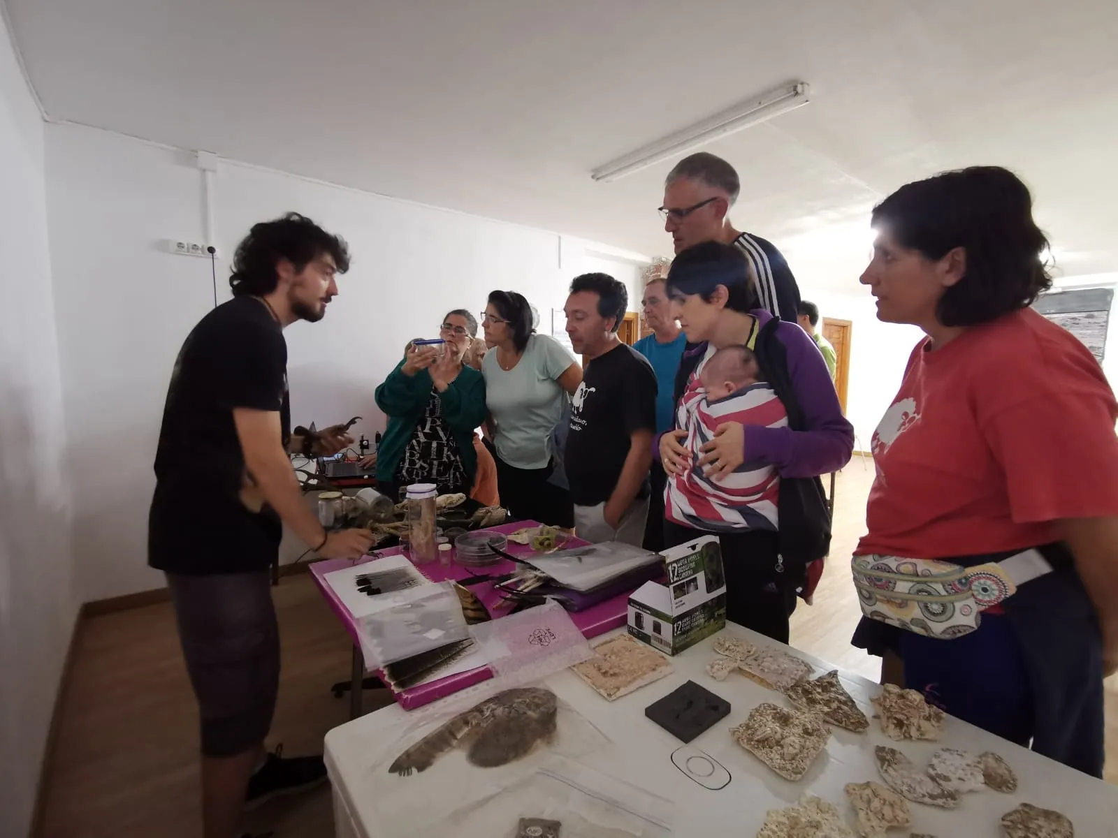 Charla celebrada en Madruédano.