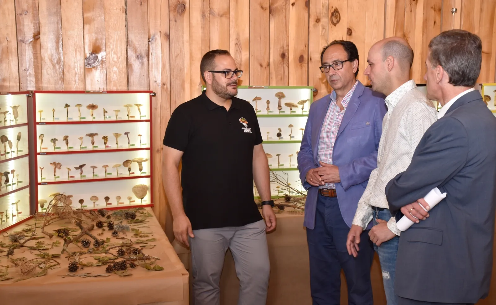 Una imagen de la apertura de la expo este jueves. /Jta.