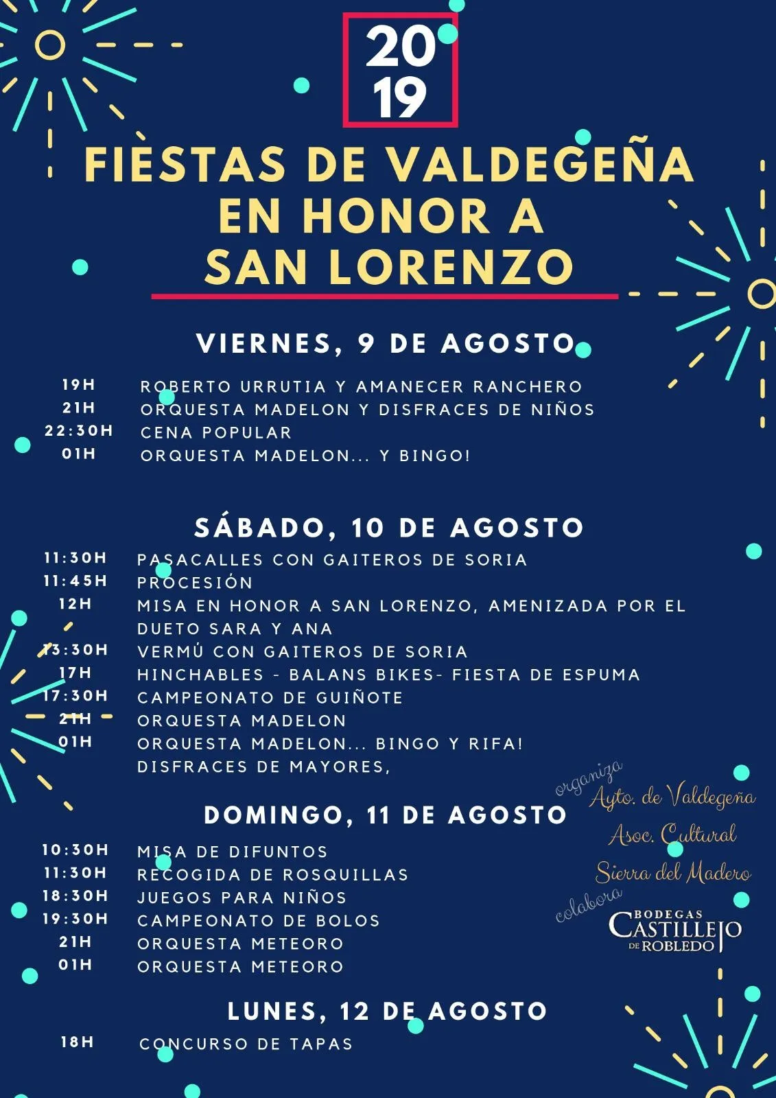 Foto 2 - Valdege&ntilde;a honra a San Lorenzo este fin de semana