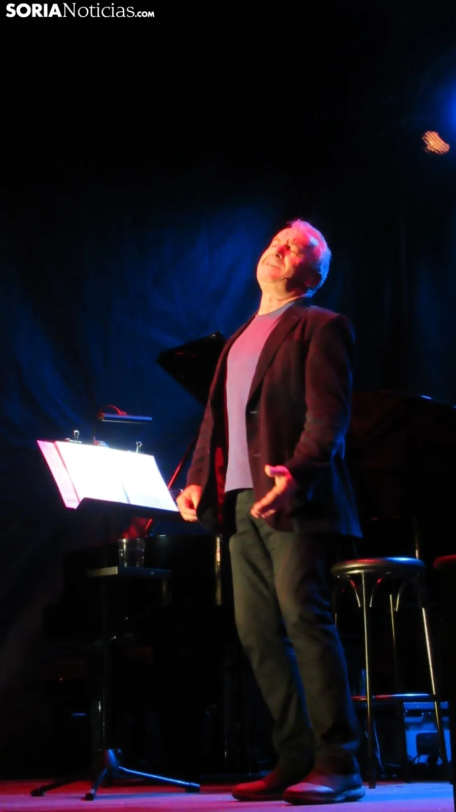 Víctor Manuel en Fuentelsaz.