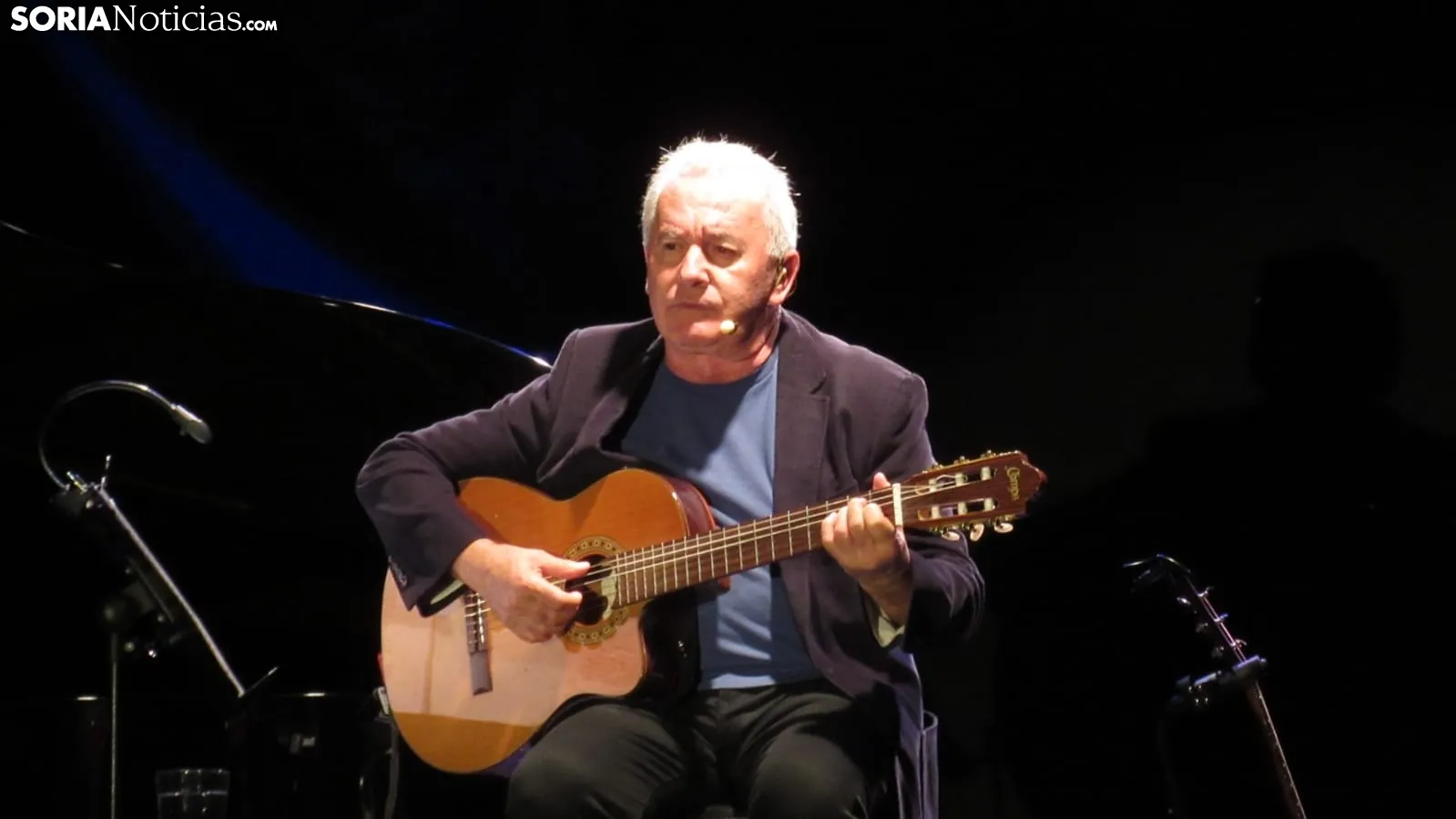 Víctor Manuel en Fuentelsaz.