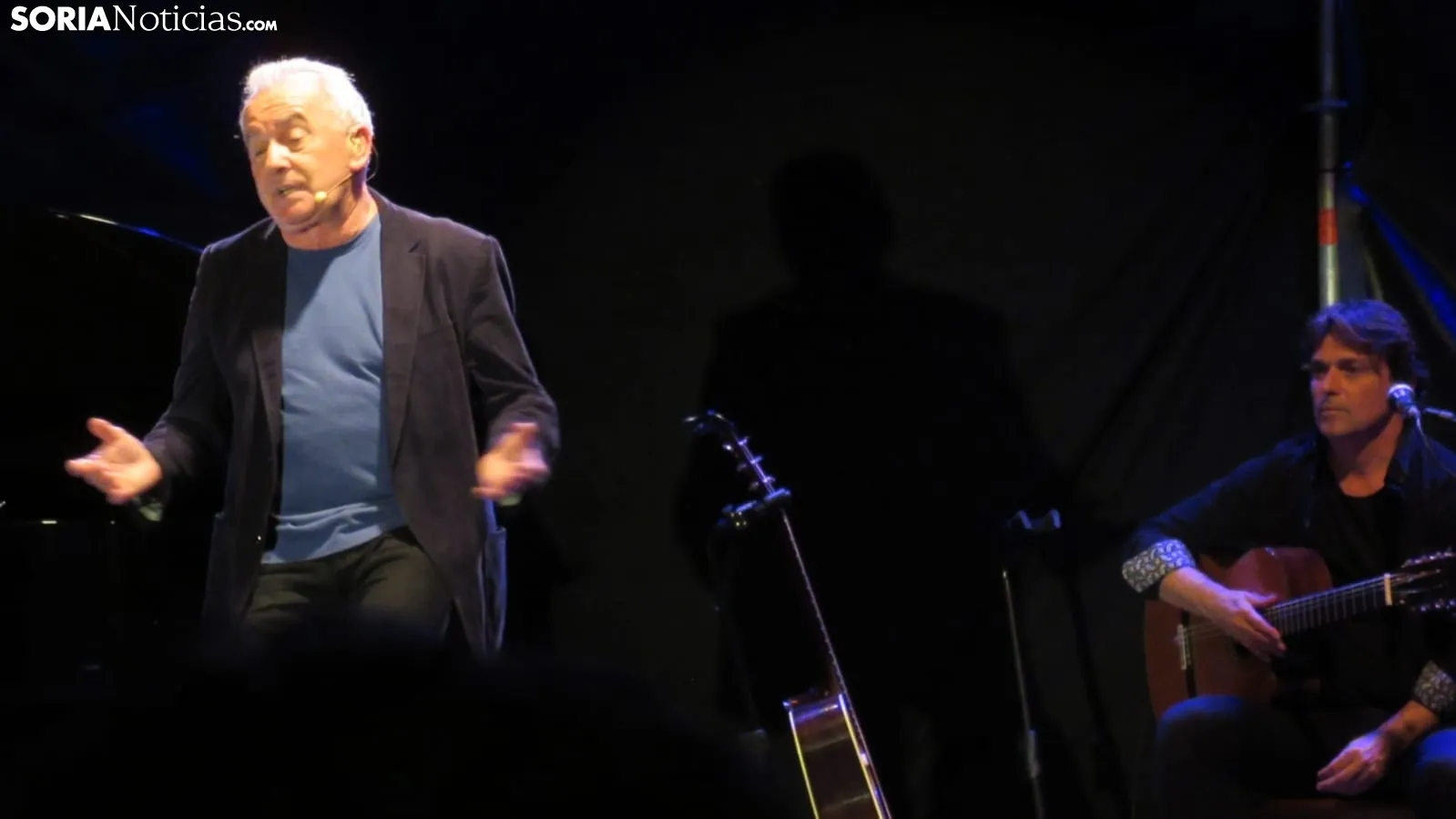 Víctor Manuel en Fuentelsaz.